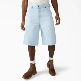 958 Pantalones cortos holgados de vaquero, 33 cm