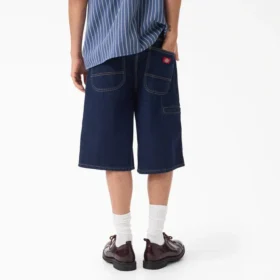 958 Pantalones cortos holgados de vaquero, 33 cm