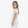 Blusa de trabajo con cuello en V Eds Essentials para mujer