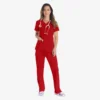 Blusa de trabajo con cuello en V Eds Essentials para mujer Blusa de trabajo con cuello en V Eds Essentials para mujer