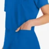 Blusa de trabajo con cuello en V Eds Essentials para mujer Blusa de trabajo con cuello en V Eds Essentials para mujer