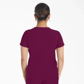 Blusa de trabajo con cuello en V Eds Nxt para mujer