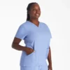 Blusa de trabajo con cuello en V Eds Nxt para mujer Blusa de trabajo con cuello en V Eds Nxt para mujer