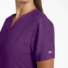 Blusa de trabajo con cuello en V Eds Nxt para mujer Blusa de trabajo con cuello en V Eds Nxt para mujer