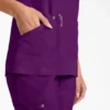 Blusa de trabajo con cuello en V Eds Nxt para mujer Blusa de trabajo con cuello en V Eds Nxt para mujer