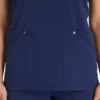 Blusa de trabajo con cuello en V Eds Nxt para mujer Blusa de trabajo con cuello en V Eds Nxt para mujer