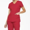 Blusa de trabajo con cuello en V Eds Signature para mujer Blusa de trabajo con cuello en V Eds Signature para mujer
