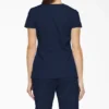 Blusa de trabajo con cuello en V Eds Signature para mujer