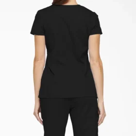 Blusa de trabajo con cuello en V Eds Signature para mujer