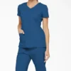 Blusa de trabajo con cuello en V Eds Signature para mujer Blusa de trabajo con cuello en V Eds Signature para mujer