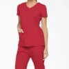 Blusa de trabajo con cuello en V Eds Signature para mujer Blusa de trabajo con cuello en V Eds Signature para mujer
