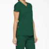 Blusa de trabajo con cuello en V Eds Signature para mujer