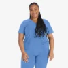 Blusa médica cruzada para mujer Eds Essentials Blusa médica cruzada para mujer Eds Essentials