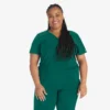 Blusa médica cruzada para mujer Eds Essentials Blusa médica cruzada para mujer Eds Essentials