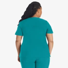 Blusa médica cruzada para mujer Eds Essentials