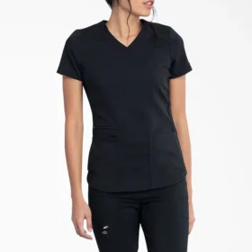 Blusa médica de cuello en V Balance para mujer