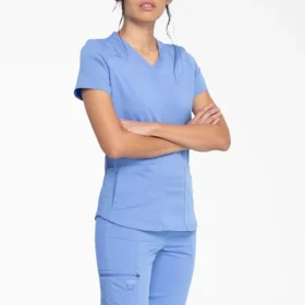 Blusa médica de cuello en V Balance para mujer