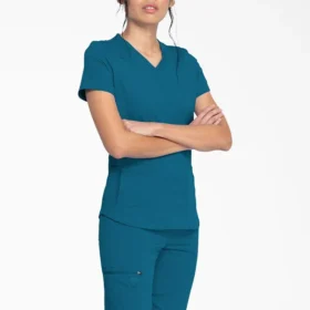 Blusa médica de cuello en V Balance para mujer