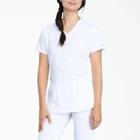 Blusa médica de cuello en V Balance para mujer