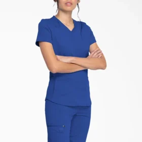 Blusa médica de cuello en V Balance para mujer