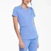 Blusa médica de cuello en V Balance para mujer Blusa médica de cuello en V Balance para mujer