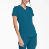 Blusa médica de cuello en V Balance para mujer Blusa médica de cuello en V Balance para mujer