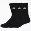 Calcetines cortos bordados Dickies, tallas 6-12, paquete de 3 Calcetines cortos bordados Dickies, tallas 6-12, paquete de 3