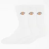 Calcetines cortos bordados Dickies, tallas 6-12, paquete de 3 Calcetines cortos bordados Dickies, tallas 6-12, paquete de 3