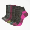 Calcetines cortos Free Run para mujer, talla 6-9, paquete de 6 Calcetines cortos Free Run para mujer, talla 6-9, paquete de 6