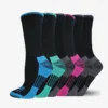 Calcetines cortos para mujer con control de humedad, tallas 6-9, paquete de 6 Calcetines cortos para mujer con control de humedad, tallas 6-9, paquete de 6