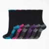 Calcetines cortos para mujer con control de humedad, tallas 6-9, paquete de 6 Calcetines cortos para mujer con control de humedad, tallas 6-9, paquete de 6