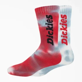 Calcetines cortos Tie-Dye, tallas 6-12, paquete de 2