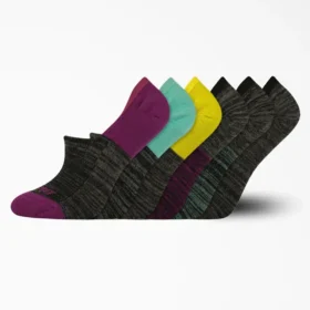 Calcetines interiores para mujer con control de la humedad, tallas 6-9, paquete de 6