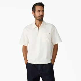 Camisa Cádiz con cremallera de un cuarto