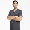 Camisa de trabajo Balance de cuello en V para hombre Camisa de trabajo Balance de cuello en V para hombre