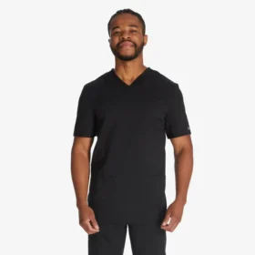 Camisa de trabajo Balance de cuello en V para hombre