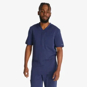 Camisa de trabajo Balance de cuello en V para hombre
