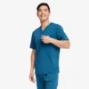 Camisa de trabajo Balance de cuello en V para hombre Camisa de trabajo Balance de cuello en V para hombre