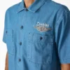 Camisa de trabajo bordada de cambray de corte holgado Dickies X Harley-Davidson® Camisa de trabajo bordada de cambray de corte holgado Dickies X Harley-Davidson®