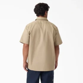 Camisa de trabajo con cremallera de 1/4
