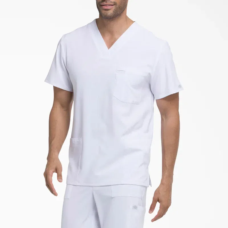 Camisa de trabajo de cuello en V Eds Essentials para hombre Camisa de trabajo de cuello en V Eds Essentials para hombre