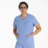 Camisa de trabajo de cuello en V Eds Nxt para hombre
