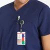 Camisa de trabajo de cuello en V Eds Nxt para hombre