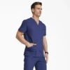 Camisa de trabajo de cuello en V Eds Signature para hombre