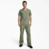 Camisa de trabajo de cuello en V Eds Signature para hombre