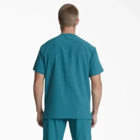 Camisa de trabajo de cuello en V para hombre Eds Essentials, con cuello que se puede meter por dentro Camisa de trabajo de cuello en V para hombre Eds Essentials, con cuello que se puede meter por dentro