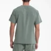 Camisa de trabajo de cuello en V para hombre Eds Essentials, con cuello que se puede meter por dentro