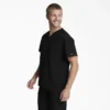 Camisa de trabajo de cuello en V para hombre Eds Essentials, con cuello que se puede meter por dentro