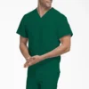 Camisa de trabajo de cuello en V para hombre Eds Essentials, con cuello que se puede meter por dentro