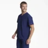 Camisa de trabajo de cuello en V para hombre Eds Essentials, con cuello que se puede meter por dentro